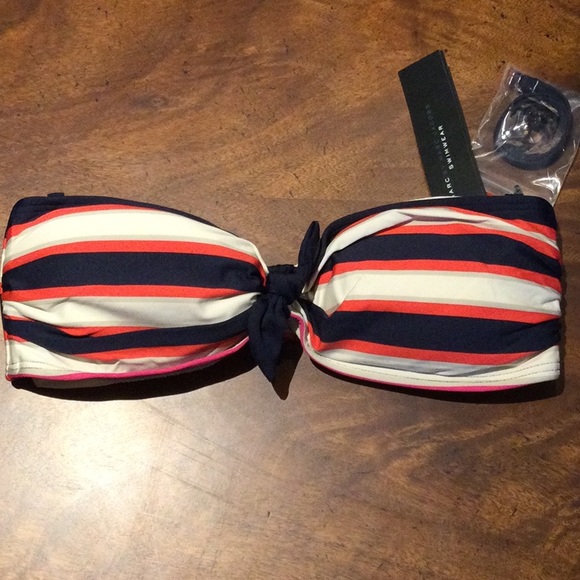 NWT $87 MARC JACOBS BANDEAU TOP - Picture 5 of 7